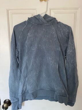 lululemon athletica faded slate blue hoodie